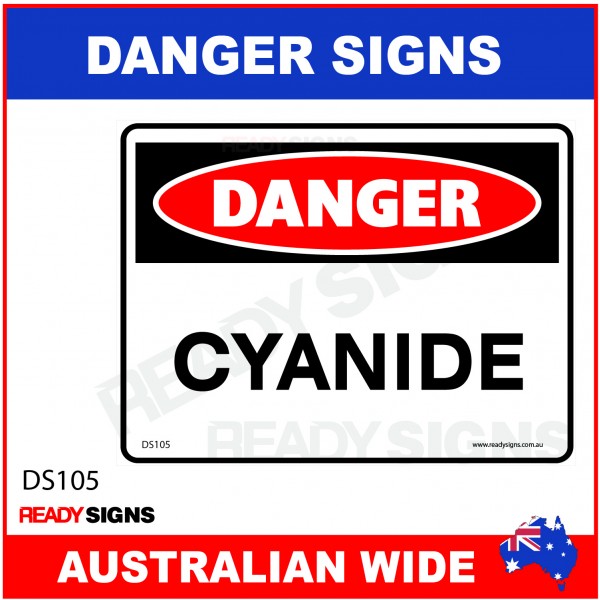 DANGER SIGN - DS-105 - CYANIDE